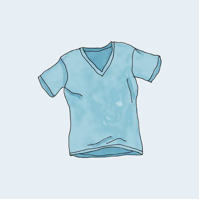 V-Neck T-Shirt - Slika 3