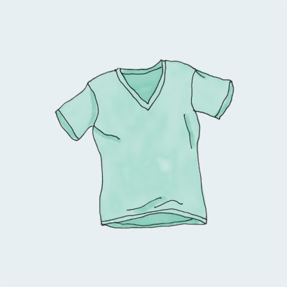 V-Neck T-Shirt - Slika 2
